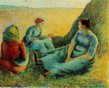 Schwingern 1891 Camille Pissarro ruhen auf Ölgemälde